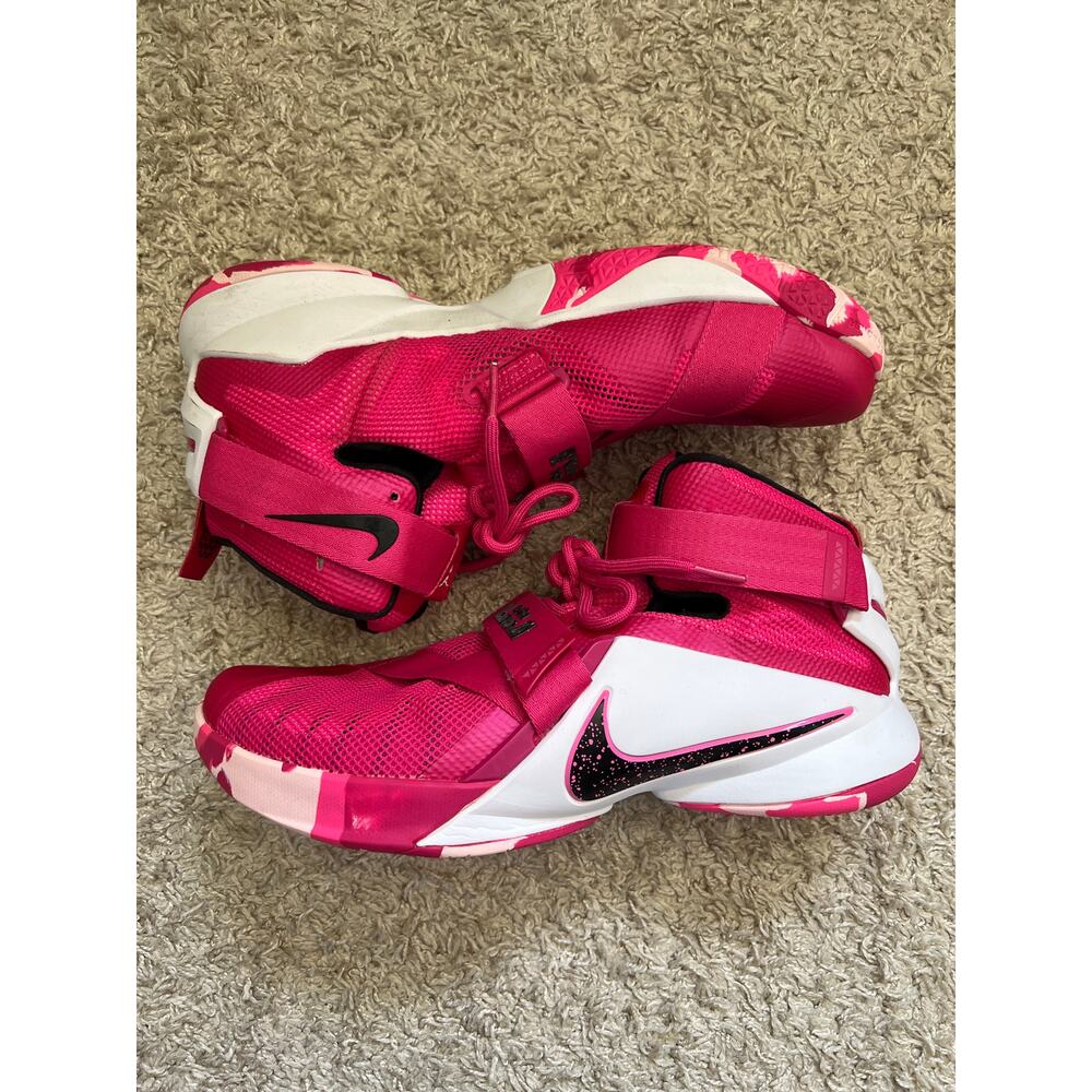 Nike Fuchsia and White Athletic Shoes